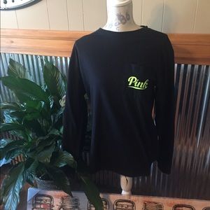 Pink Victoria’s Secret long sleeve tee shirt